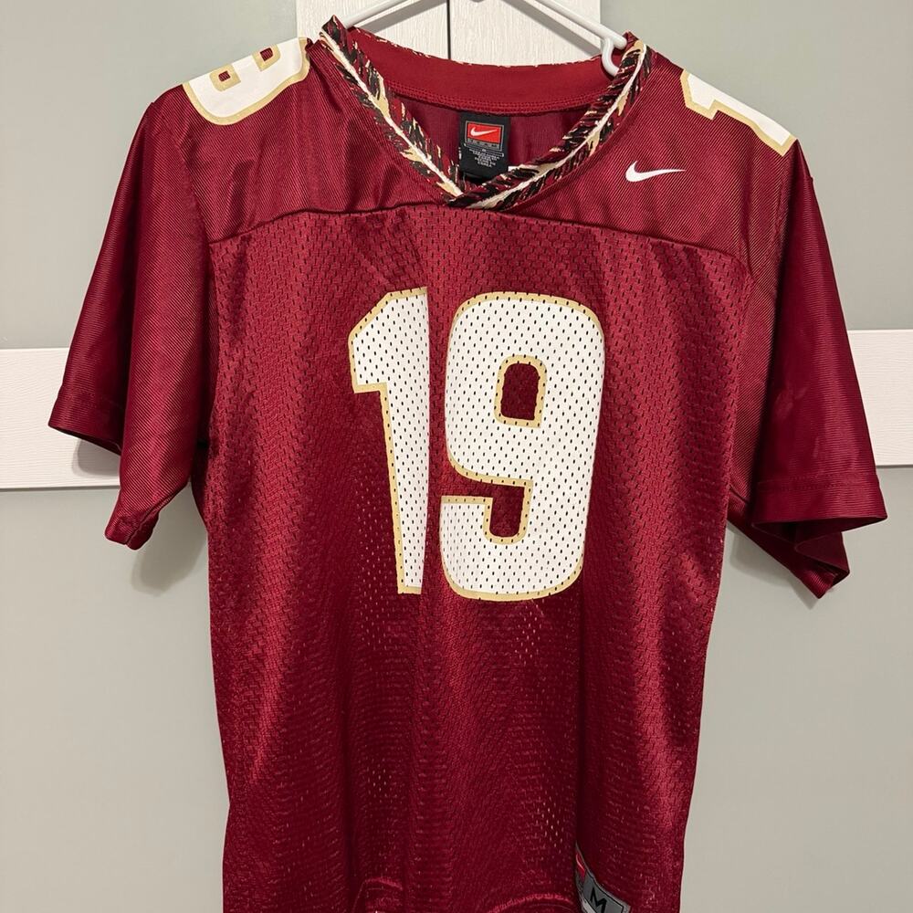 Nike Team Florida State Seminoles #19 Football Jersey Youth M